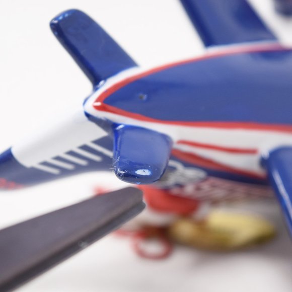 2006 Danbury Mint NY Giants Victory Plane Santa Claus New York NFL Ornament NFC - Picture 11 of 16